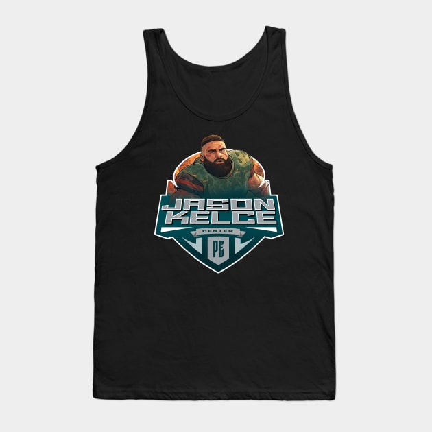 Jason Kelce Tank Top by Trazzo